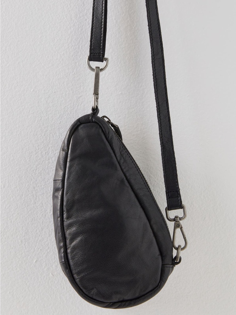 Free People Mini Coffee Date Leather Crossbody Bag - Picture 2 of 7